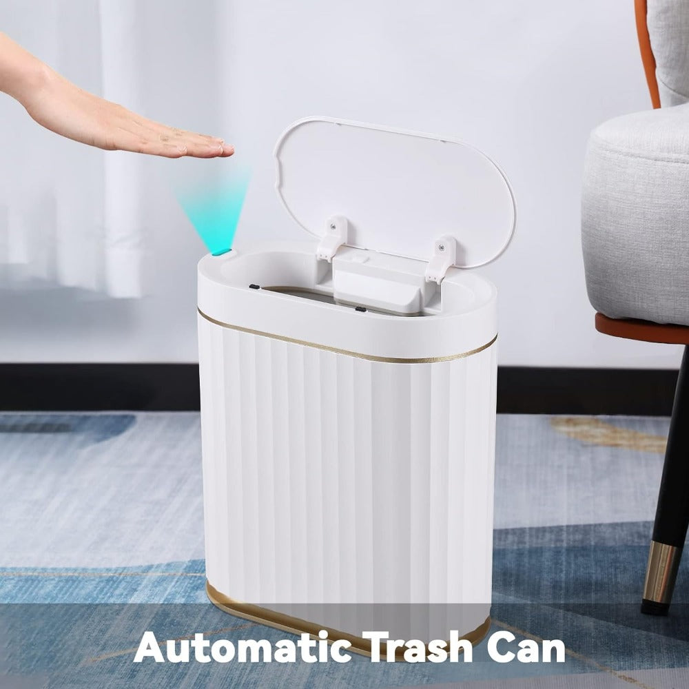 Waterproof Automatic Trash Can for Bathroom (9L)